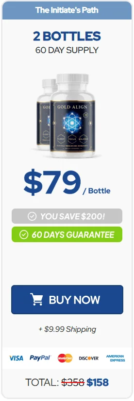 Gold Align 2 bottle package